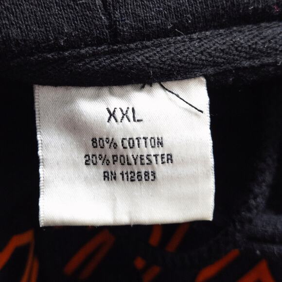 San Francisco Giants Oversized Hoodie Black Size XXL Streetwear Athletic - Picture 7 of 8